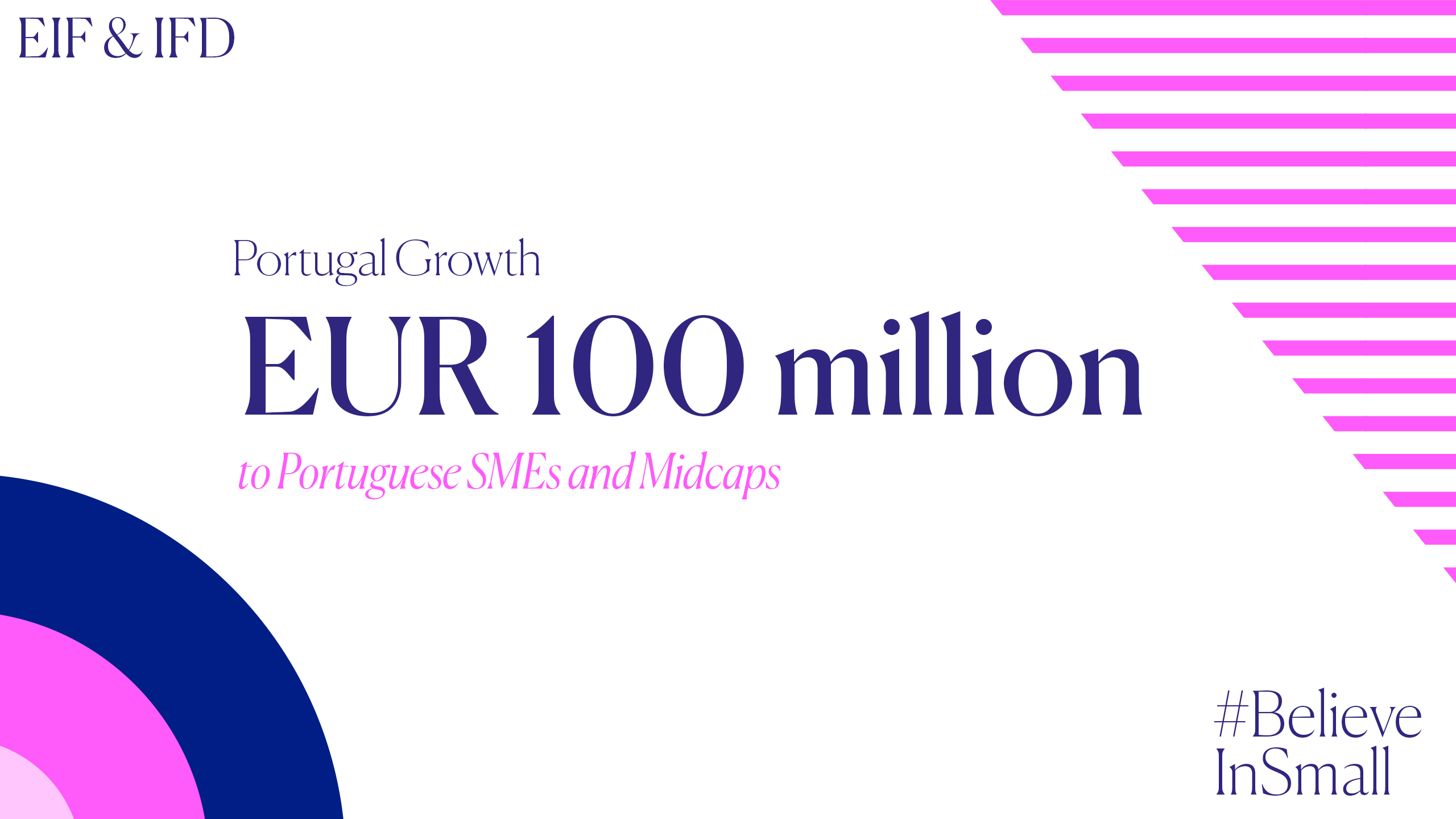 Portugal Growth: 100 million to Portuguese SME's and Midcaps
